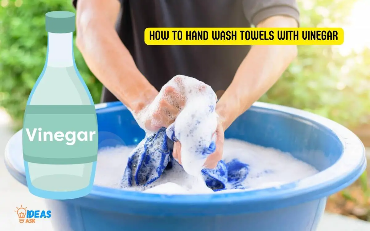 How to Hand Wash Towels with Vinegar