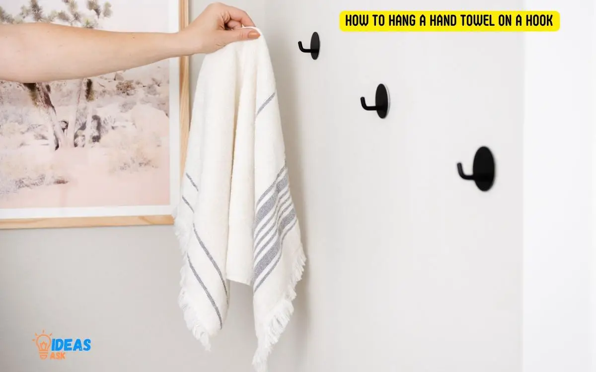 How to Hang a Hand Towel on a Hook