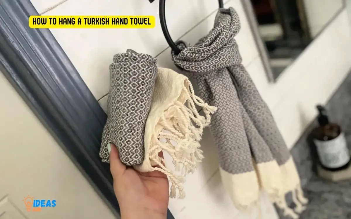 How to Hang a Turkish Hand Towel