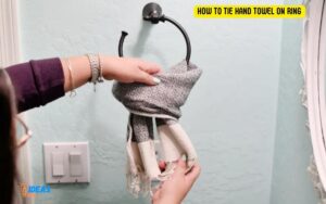 How to Tie Hand Towel on Ring
