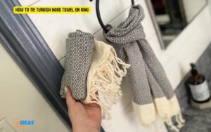 How to Tie Turkish Hand Towel on Ring