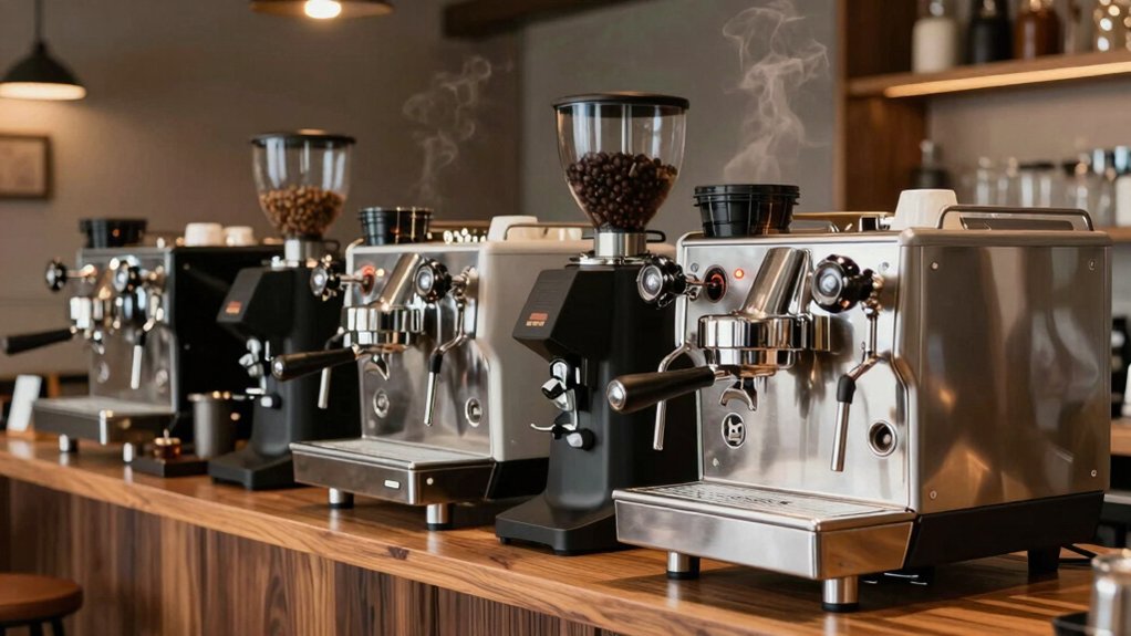 best espresso machines with grinders
