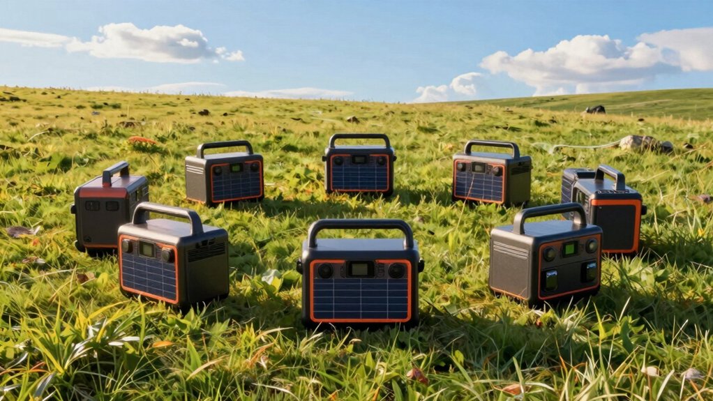 eight best portable power stations with solar panels