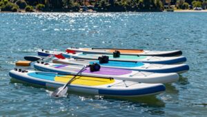 inflatable paddle boards with seats
