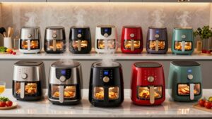top air fryers with windows